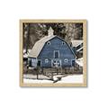 Picture of Blue Barn  _GroupedProduct_Square_Photography _GroupedProduct_Square_Framed_Matted_