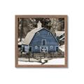 Picture of Blue Barn  _GroupedProduct_Square_Photography _GroupedProduct_Square_Framed_Matted_