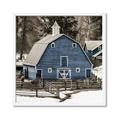 Picture of Blue Barn  _GroupedProduct_Square_Photography _GroupedProduct_Square_Framed_Matted_