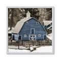 Picture of Blue Barn  _GroupedProduct_Square_Photography _GroupedProduct_Square_Framed_Matted_