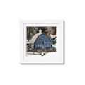 Picture of Blue Barn  _GroupedProduct_Square_Photography _GroupedProduct_Square_Framed_Matted_