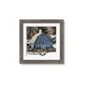 Picture of Blue Barn  _GroupedProduct_Square_Photography _GroupedProduct_Square_Framed_Matted_