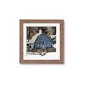 Picture of Blue Barn  _GroupedProduct_Square_Photography _GroupedProduct_Square_Framed_Matted_