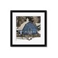 Picture of Blue Barn  _GroupedProduct_Square_Photography _GroupedProduct_Square_Framed_Matted_