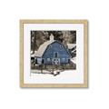Picture of Blue Barn  _GroupedProduct_Square_Photography _GroupedProduct_Square_Framed_Matted_