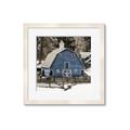Picture of Blue Barn  _GroupedProduct_Square_Photography _GroupedProduct_Square_Framed_Matted_