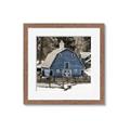 Picture of Blue Barn  _GroupedProduct_Square_Photography _GroupedProduct_Square_Framed_Matted_