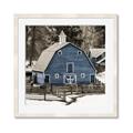 Picture of Blue Barn  _GroupedProduct_Square_Photography _GroupedProduct_Square_Framed_Matted_