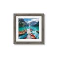 Picture of Boats on Lake _GroupedProduct_Square_Photography _GroupedProduct_Square_Framed_Matted_