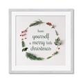Picture of Merry Little Christmas _GroupedProduct_Square_Framed_Matted_
