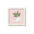 Picture of Plant Shoe Pink _GroupedProduct_Square_Framed_Matted_