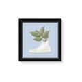 Picture of Plant Shoe Blue I _GroupedProduct_Square_Framed_Matted_