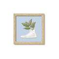 Picture of Plant Shoe Blue I _GroupedProduct_Square_Framed_Matted_