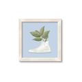 Picture of Plant Shoe Blue I _GroupedProduct_Square_Framed_Matted_