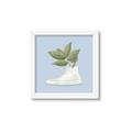 Picture of Plant Shoe Blue I _GroupedProduct_Square_Framed_Matted_