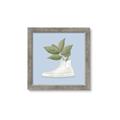 Picture of Plant Shoe Blue I _GroupedProduct_Square_Framed_Matted_
