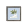 Picture of Plant Shoe Blue I _GroupedProduct_Square_Framed_Matted_