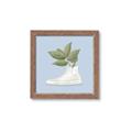 Picture of Plant Shoe Blue I _GroupedProduct_Square_Framed_Matted_