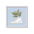 Picture of Plant Shoe Blue I _GroupedProduct_Square_Framed_Matted_