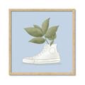 Picture of Plant Shoe Blue I _GroupedProduct_Square_Framed_Matted_