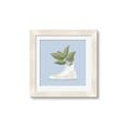 Picture of Plant Shoe Blue I _GroupedProduct_Square_Framed_Matted_
