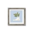 Picture of Plant Shoe Blue I _GroupedProduct_Square_Framed_Matted_