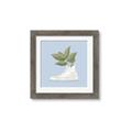 Picture of Plant Shoe Blue I _GroupedProduct_Square_Framed_Matted_