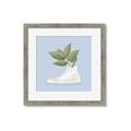 Picture of Plant Shoe Blue I _GroupedProduct_Square_Framed_Matted_