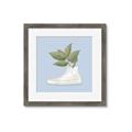 Picture of Plant Shoe Blue I _GroupedProduct_Square_Framed_Matted_