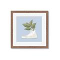 Picture of Plant Shoe Blue I _GroupedProduct_Square_Framed_Matted_