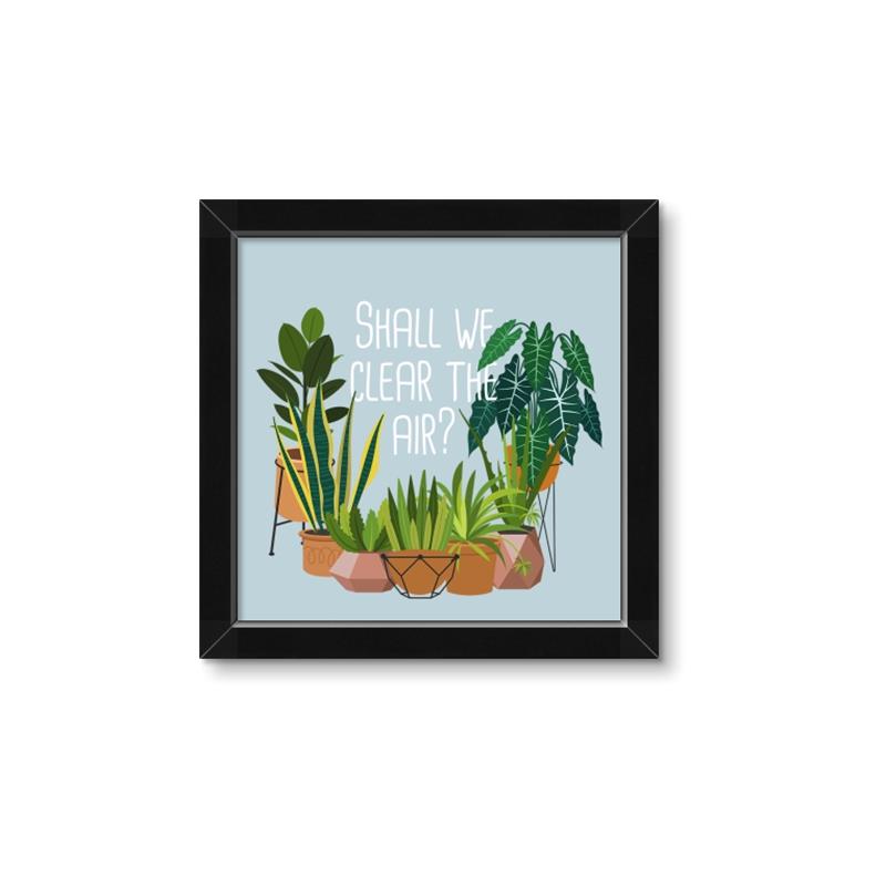 Picture of Clear the air _GroupedProduct_Square_Framed_Matted_