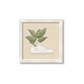 Picture of Plant Shoe Beige _GroupedProduct_Square_Framed_Matted_