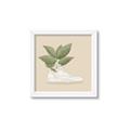 Picture of Plant Shoe Beige _GroupedProduct_Square_Framed_Matted_