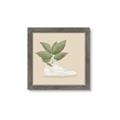 Picture of Plant Shoe Beige _GroupedProduct_Square_Framed_Matted_