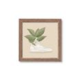 Picture of Plant Shoe Beige _GroupedProduct_Square_Framed_Matted_
