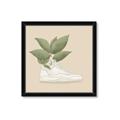 Picture of Plant Shoe Beige _GroupedProduct_Square_Framed_Matted_