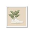 Picture of Plant Shoe Beige _GroupedProduct_Square_Framed_Matted_