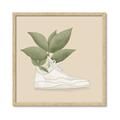 Picture of Plant Shoe Beige _GroupedProduct_Square_Framed_Matted_
