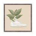 Picture of Plant Shoe Beige _GroupedProduct_Square_Framed_Matted_