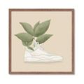 Picture of Plant Shoe Beige _GroupedProduct_Square_Framed_Matted_