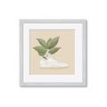 Picture of Plant Shoe Beige _GroupedProduct_Square_Framed_Matted_