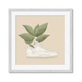 Picture of Plant Shoe Beige _GroupedProduct_Square_Framed_Matted_