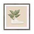 Picture of Plant Shoe Beige _GroupedProduct_Square_Framed_Matted_