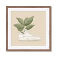 Picture of Plant Shoe Beige _GroupedProduct_Square_Framed_Matted_