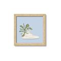 Picture of Plant Shoe Blue II _GroupedProduct_Square_Framed_Matted_