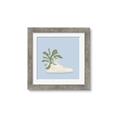 Picture of Plant Shoe Blue II _GroupedProduct_Square_Framed_Matted_