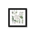 Picture of Plants make me a happy _GroupedProduct_Square_Framed_Matted_