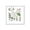 Picture of Plants make me a happy _GroupedProduct_Square_Framed_Matted_