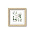 Picture of Plants make me a happy _GroupedProduct_Square_Framed_Matted_