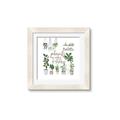 Picture of Plants make me a happy _GroupedProduct_Square_Framed_Matted_